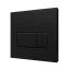 Кнопка смыва для инсталляции VitrA Root Square двойной смыв, матовая черная, 740-2311