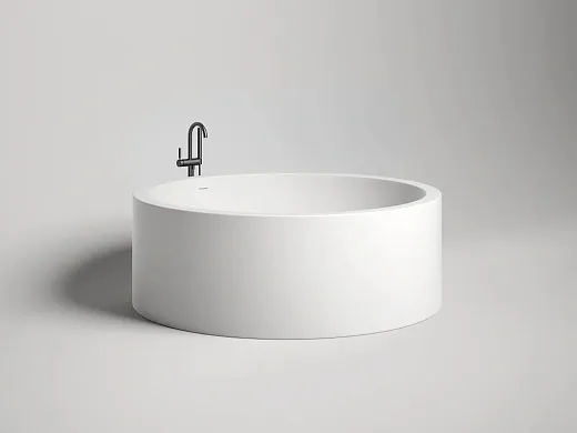 Ванна Salini Isola 101111GF, 200 х 200 см, из искусственного камня S-Sense, цвет белый, покраска по RAL полностью