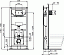 Система инсталляции для унитазов Ideal Standard Prosys Frame 120 M 3H R009567