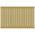 Радиатор трубчатый Сунержа Эстет-00, 19 секций, боковое подключение, цвет золото, 03-0332-5019 Радиатор трубчатый Сунержа Эстет-00, 19 секций, боковое подключение, цвет золото, 03-0332-5019