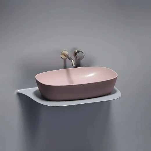 Умывальник Ceramicanova Element CN6049MP 60см сантехфарфор розовый матовый, CN6049MP