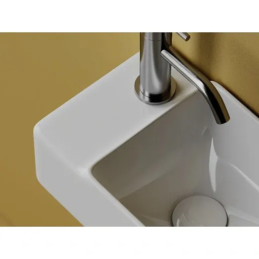 Умывальник Ceramicanova Element 40см подвесной белый, CN5046 сантехфарфор