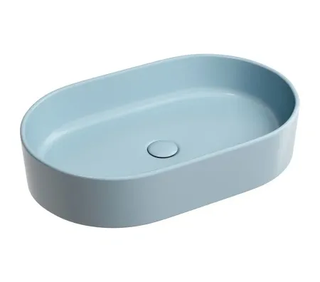Умывальник Ceramicanova Element CN6048ML 60см сантехфарфор голубой матовый, CN6048ML