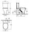 Унитаз-компакт Ideal Standard Oceane Junior W904401