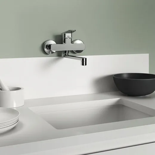 Смеситель для кухонной мойки настенный  Ideal Standard CERAPLAN BD340AA
