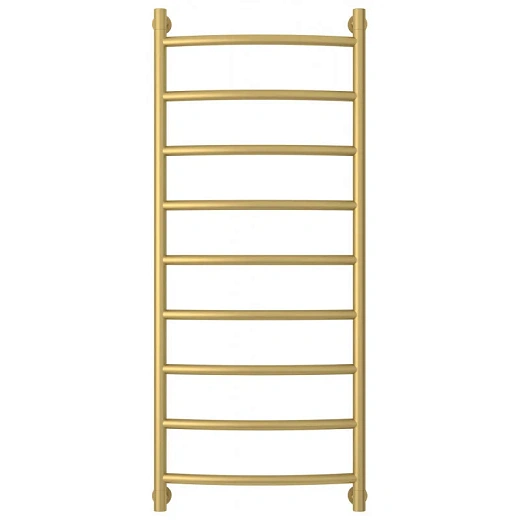 Полотенцесушитель водяной Сунержа Галант+, 1200x500, цвет матовое золото, 032-0200-1250