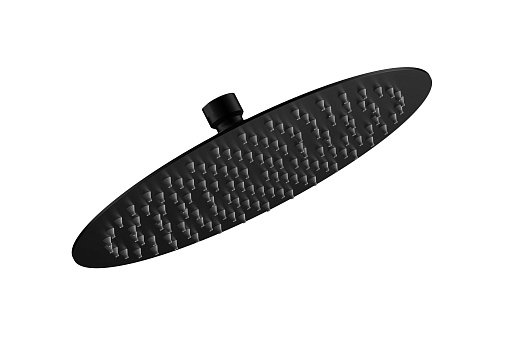 AQM8605MB Верхний душ AQUAme Ø300 мм, нержавеющая сталь, черный матовый