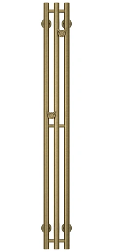 Полотенцесушитель водяной Сунержа Терция Pro, 051-0444-1210, 1200 x 100, ширина 15 см, высота 120 см, состаренная латунь Полотенцесушитель водяной Сунержа Терция Pro, 051-0444-1210, 1200 x 100, ширина 15 см, высота 120 см, состаренная латунь