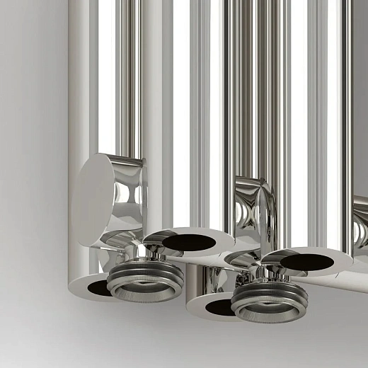 Радиатор стальной трубчатый Сунержа Эстет-00 EU50, ширина 65 см, высота 120 см, 14 секций, нижнее подключение левое EU50/правое EU50, хром, 00-0322-1214 Радиатор стальной трубчатый Сунержа Эстет-00 EU50, ширина 65 см, высота 120 см, 14 секций, нижнее подключение левое EU50/правое EU50, хром, 00-0322-1214