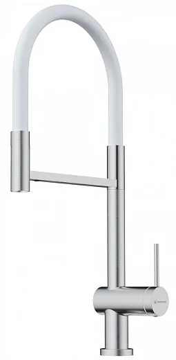 Смеситель для кухни Omoikiri Kanto-2 Plus-SB-BN-WH 4994450, гибкий излив
