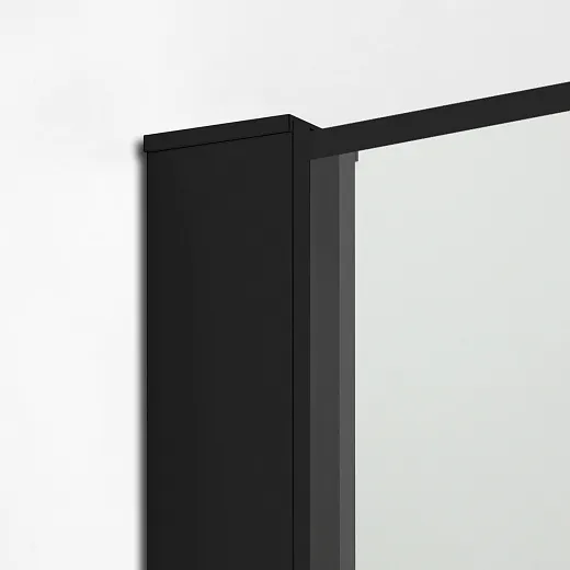 Душевая перегородка walk-in New Trendy NEW MODUS BLACK 140x120x200 (var 15)