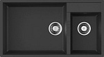 Кухонная мойка Omoikiri Tedori 85-2-U-BL Tetogranit/черный Кухонная мойка Omoikiri Tedori 85-2-U-BL Tetogranit/черный