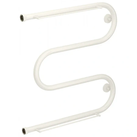 Полотенцесушитель водяной Сунержа М-образный+ 12-4008-6060, 600x600, с 2 полками, цвет белый