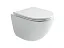 Подвесной унитаз Ceramicanova Vogue, CN4008T, Торнадо, безободковый, крышка-сиденье микролифт, белый