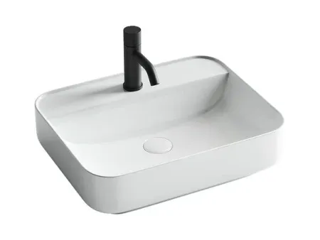 Умывальник Ceramicanova Element CN5015 50х40х14см naкладной прямоугольный без перелива, CN5015
