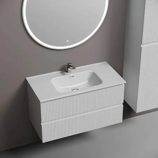 Тумба под раковину Sancos Snob T SNT90W, 90 см подвесная, Bianco