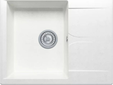 Мойка кухонная Polygran GALS-620 белый хлопок №36 Мойка кухонная Polygran GALS-620 белый хлопок №36