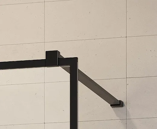 Душевой уголок Radaway Walk-in Modo X II Black Frame 100