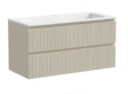 Тумба под раковину Sancos Snob T 100 см подвесная, Beige Soft, SNT100CE