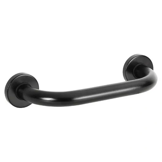 Поручень Bemeta Help 301100300, 30 см, прямой, цвет черный матовый