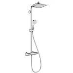Душевая система Hansgrohe Crometta E 240 1jet Showerpipe EcoSmart 27281000