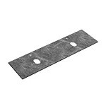 Столешница Sancos TT160A1X, 160 см, 2 отверстия под смеситель, керамогранит, цвет Black Sky