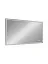 Зеркало Континент Mercury 1200x700 часы, антизапотевание ЗЛП690