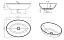 Умывальник Belux Диего Д-700 70 мебельный solid surface белый матовый, 4810924284235