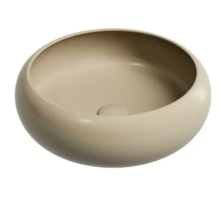Раковина Ceramicanova Element CN6050MC, 36 см, сантехфарфор, цвет капучино матовый