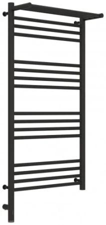 Полотенцесушитель электрический Сунержа Богема 3.0 1000 x 500 с полкой, ширина 53.2 см, высота 112.4 см, тёмный титан муар, L/R Полотенцесушитель электрический Сунержа Богема 3.0 1000 x 500 с полкой, ширина 53.2 см, высота 112.4 см, тёмный титан муар, L/R