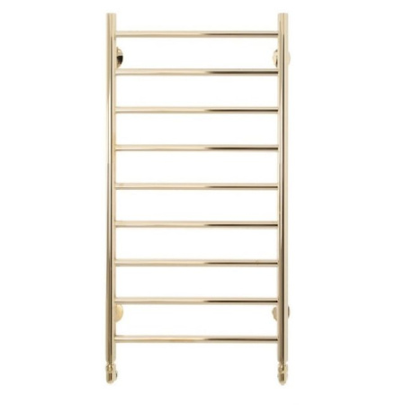 Полотенцесушитель Ростела Виктория нижнее подключение 1/2" 50x100 9 перекладин золото Полотенцесушитель Ростела Виктория нижнее подключение 1/2" 50x100 9 перекладин золото