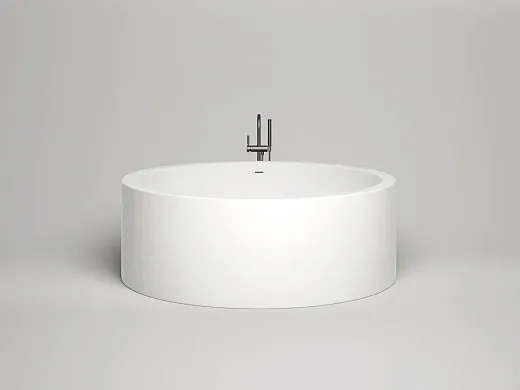 Ванна Salini Isola 101111GF, 200 х 200 см, из искусственного камня S-Sense, цвет белый, покраска по RAL полностью