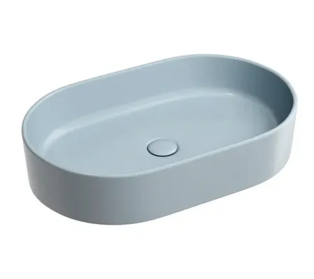Умывальник Ceramicanova Element CN6048MHL 60см сантехфарфор серо-голубой, CN6048MHL