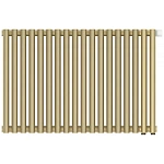 Радиатор отопления Сунержа Эстет-00 EU50, 18 секций, нижнее подключение, цвет матовая шампань, 022-0322-5018