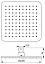Верхний душ Ideal Standard IdealRain Cube B0024AA