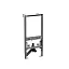 Инсталляция для биде Ceramicanova Balance CN122001, серая
