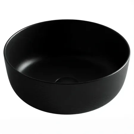 Раковина Ceramicanova Element CN6073MB, 35 см, сантехфарфор, цвет черный матовый