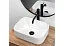 Умывальник Rea Demi Mini White 40,5х31 белый, REA-U5064
