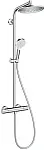 Душевая стойка Hansgrohe Crometta S 240 1jet Showerpipe EcoSmart 27268000 9 л