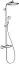 Душевая стойка Hansgrohe Crometta S 240 1jet Showerpipe EcoSmart 27268000 9 л