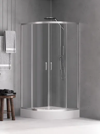 Душевой уголок New Trendy Feria 90x90x185 (var 1)