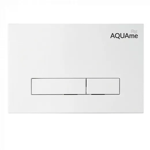 Кнопка смыва AQUAme AQM4103W белая