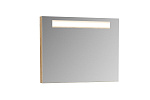 Зеркало Ravak CLASSIC 800 80x55 с подсветкой и розеткой, каппучино