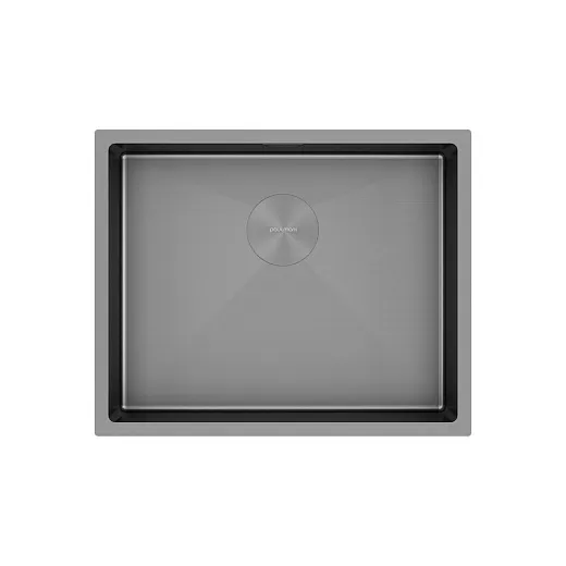 Кухонная мойка PAULMARK NEXT 54 UNI PM215444-MG (серый/серый матовый)