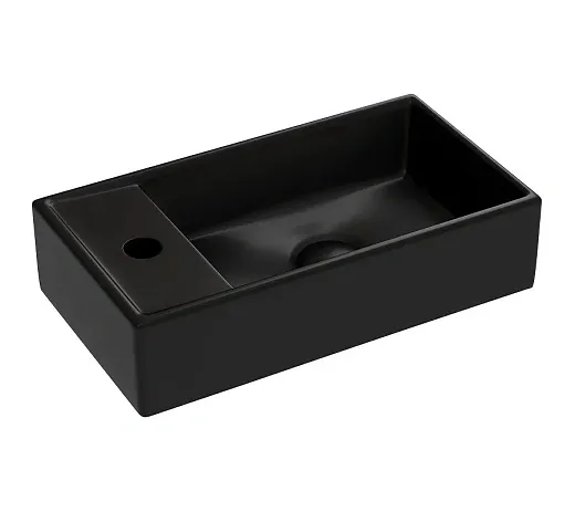 Умывальник Ceramicanova Element L/R CN6051LMB/CN6051RMB 40см сантехфарфор чаша левая/чаша правая, CN6051LMB/CN6051RMB