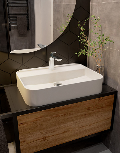 AQM6510CR AQUAme Como Смеситель для раковины однорычажный, Хром