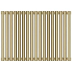 Радиатор отопления Сунержа Эстет-00, ширина 76.5 см, высота 50 см, 17 секций, боковое подключение, цвет матовая шампань, 022-0332-5017 Радиатор отопления Сунержа Эстет-00, ширина 76.5 см, высота 50 см, 17 секций, боковое подключение, цвет матовая шампань, 022-0332-5017