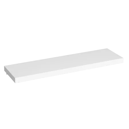 Столешница Kupala PLATO 180 белая матовая , искусственный монолитный камень Solid Surface, кронштейн с артикулом KPR заказывается отдельно!
