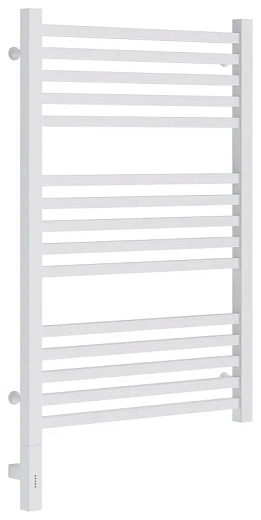 Полотенцесушитель электрический Сунержа Модус 3.0, 800x500, с блоком управления МЭМ слева/справа, белый матовый