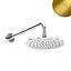 Система скрытого монтажа Bruma Leaf на 2 потока Set 167 120 1 SR-Double, верхний душ 300мм Sunrise
